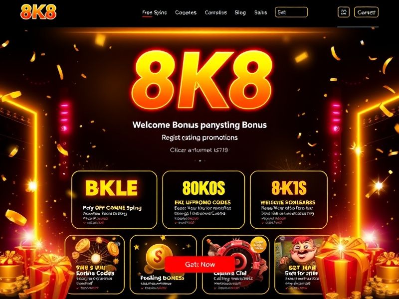 Welcome to 8k8.com Register, the official portal to the premier online gambling destination. Join today for exclusive access to casino games, sports betting, and instant bonuses. New players receive a 100% first deposit bonus — register now!
